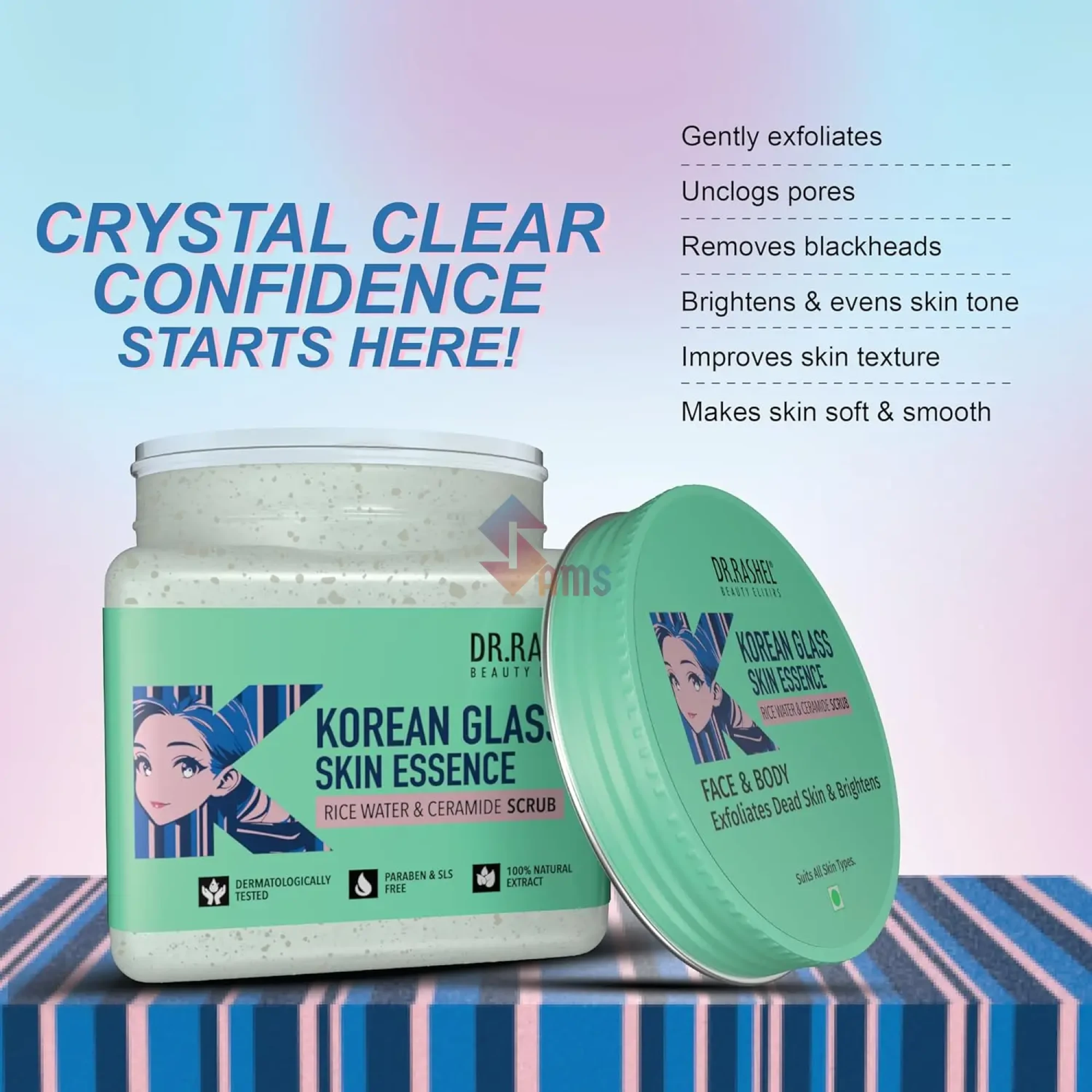Dr Rashel Korean Glass Skin Scrub 3 .webp